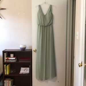 Sage Dress with Pockets